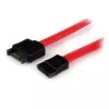 StarTech.com 0,3 m SATA-verlengkabel, 0,3 m, SATA III, SATA 7-pins, SATA 7-pins, stekker/bus, zwart, rood