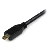 StarTech.com 1m Micro HDMI naar HDMI-kabel met Ethernet - 4K 30Hz video - robuuste High Speed Micro HDMI Type-D naar HDMI 1.4 adapterkabel / converterkabel - UHD HDMI monitoren/televisies/displays - M/M