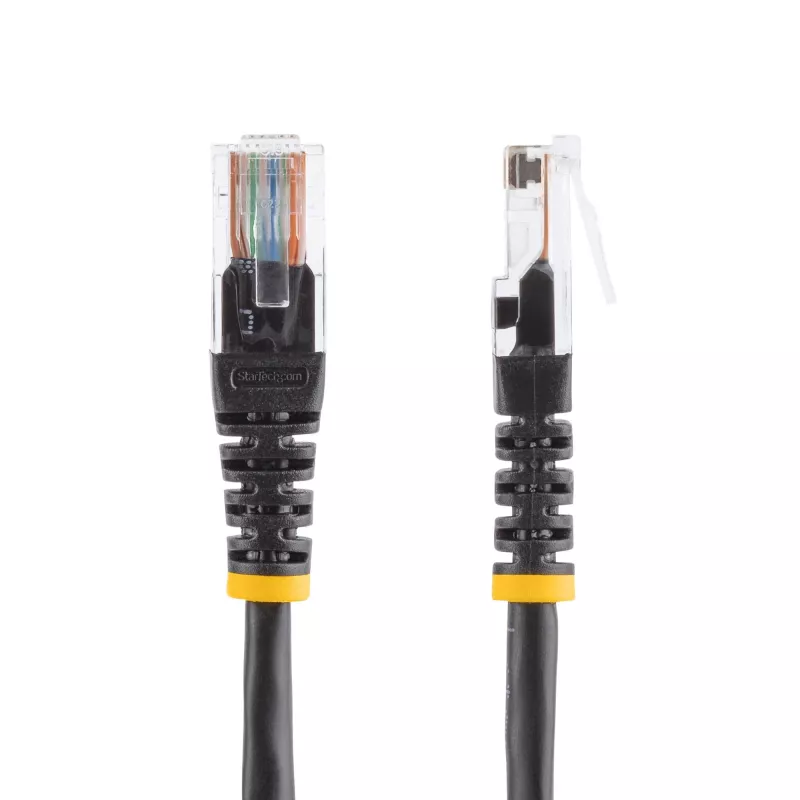 StarTech.com Cat5e patchkabel met gegoten RJ45-stekkers – 15 m – zwart