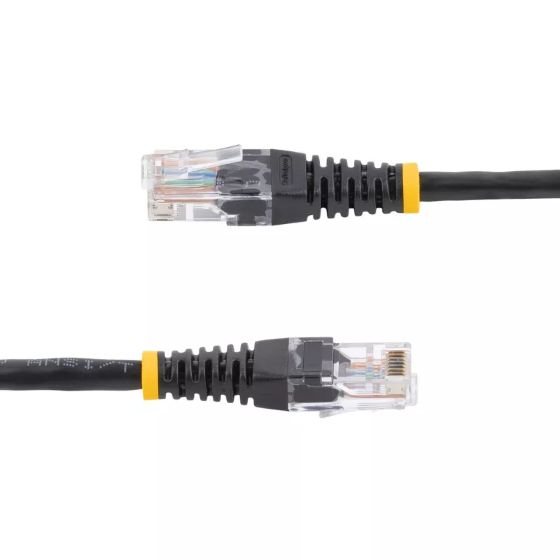 StarTech.com Cat5e patchkabel met gegoten RJ45-stekkers – 15 m – zwart