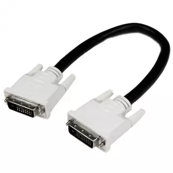 StarTech.com 1m DVI-D Dual Link-kabel – M/M, 1 m, DVI-D, DVI-D, male, male, zwart