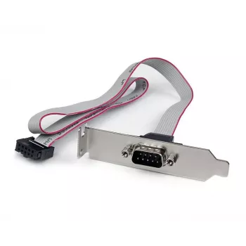 StarTech.com 1 poorts 16 inch DB9 seriële aansluitbeugel naar 10-pins header – Low Profile