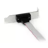 StarTech.com 1 poorts 16 inch DB9 seriële aansluitbeugel naar 10-pins header – Low Profile