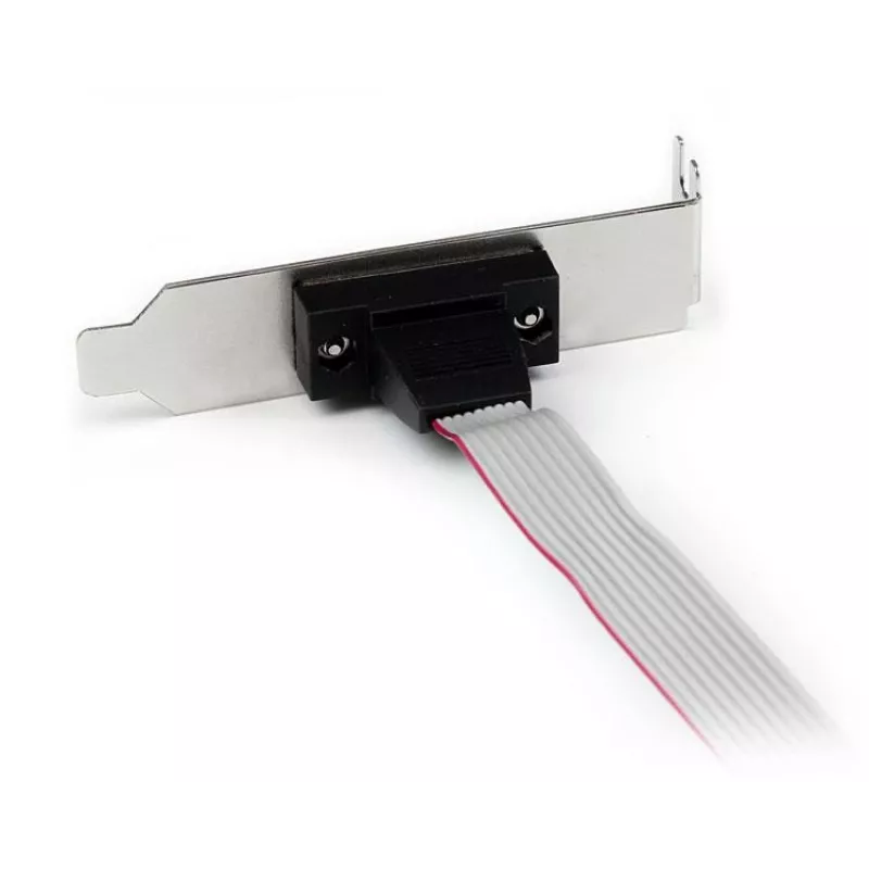StarTech.com 1 poorts 16 inch DB9 seriële aansluitbeugel naar 10-pins header – Low Profile