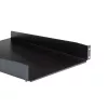 StarTech.com 2U serverrack-legbord – universeel uitschuifbaar rackmontagebord voor 19-inch netwerkapparatuurrack en -kast – hoogbelastbaar staal – draagvermogen 22,6 kg – 22 inch diepe lade, zwart