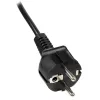 StarTech.com 2m laptop-netkabel, EU Schuko naar C5, 2,5 A 250 V, 18AWG, notebook-/laptop-vervangingskabel, voedingkabel, opladerkabel, klaverblad-/Mickey Mouse-netkabel