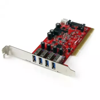 StarTech.com 4-poorts PCI USB 3.0 adapterkaart met SATA/SP4-stroomaansluiting