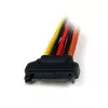 StarTech.com 15 cm Latching SATA Power Y-Splitter-kabeladapter – Stekker/bus