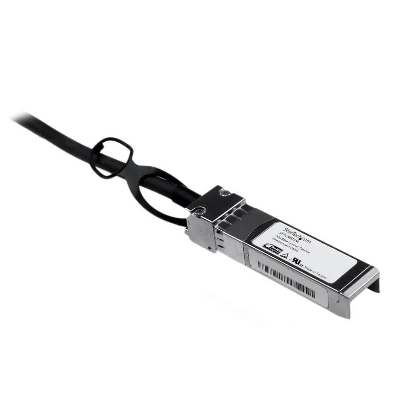 StarTech.com Cisco SFP-H10GB-CU1M compatibele 1m 10G SFP+ naar SFP+ Direct Attach-kabel Twinax - 10GbE SFP+ koper DAC 10 Gbps Low Power passief Mini GBIC/transceiver-module DAC Firepower ASR920 ASR9000