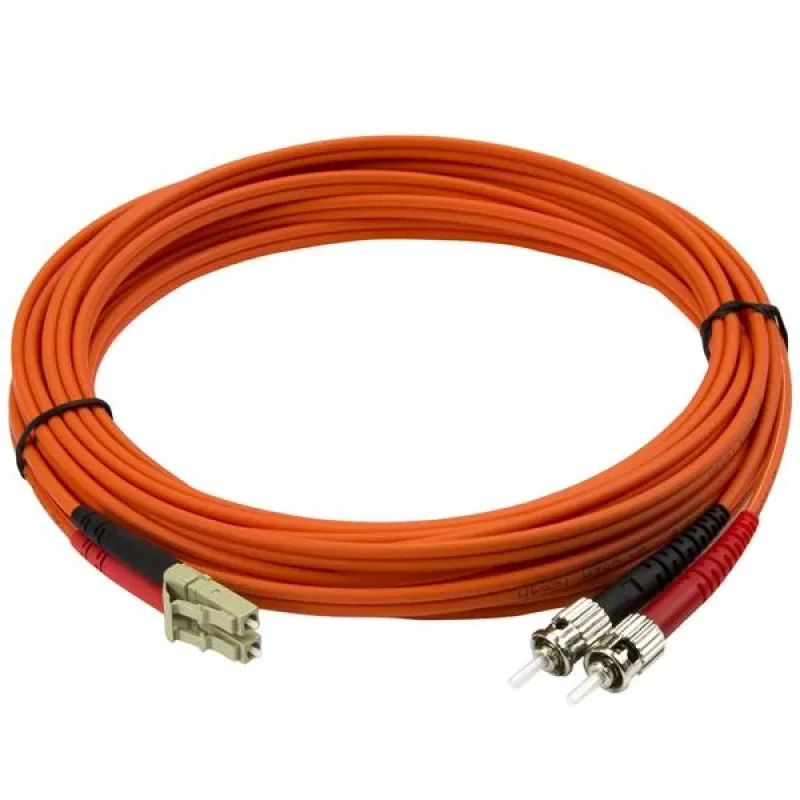 StarTech.com 5m glasvezelkabel - multimode duplex 50/125 - LSZH glasvezel-jumperkabel - LC/ST