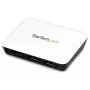 StarTech.com USB 3.0 naar Gigabit Ethernet NIC netwerkadapter met 3-poorts hub - wit