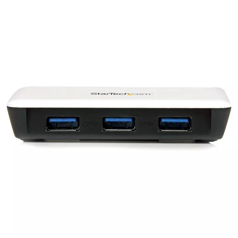 StarTech.com USB 3.0 naar Gigabit Ethernet NIC netwerkadapter met 3-poorts hub - wit