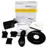 StarTech.com USB 3.0 naar Gigabit Ethernet NIC netwerkadapter met 3-poorts hub - wit