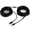 StarTech.com 20 m actieve USB 2.0 A-naar-B-kabel, lange USB-kabel, USB-printerkabel, 1x USB A (M), 1x USB B (M), zwart