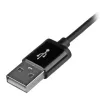 StarTech.com 1 m USB-naar-Lightning-kabel – iPhone/iPad/iPod-oplaadkabel – hogesnelheids Lightning-naar-USB-kabel – Apple MFi-gecertificeerd – zwart