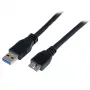 StarTech.com 1m (3ft) gecertificeerde SuperSpeed USB 3.0 A naar Micro B-kabel - M/M