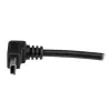 StarTech.com 1m Mini-USB-kabel - A naar Mini-B haaks omhoog, 1 m, USB A, Mini-USB B, USB 2.0, male/male, zwart