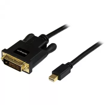 StarTech.com 3m Mini DisplayPort naar DVI-kabel - Mini DP naar DVI adapterkabel - 1080p video - passief mDP 1.2 naar DVI-D Single Link - mDP of Thunderbolt 1/2 Mac/PC naar DVI-monitor