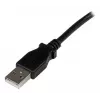 StarTech.com 1 m USB 2.0-kabel A naar haakse B – M/M, 1 m, USB A, USB B, USB 2.0, male/male, zwart