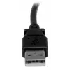 StarTech.com 1 m USB 2.0-kabel A naar haakse B – M/M, 1 m, USB A, USB B, USB 2.0, male/male, zwart