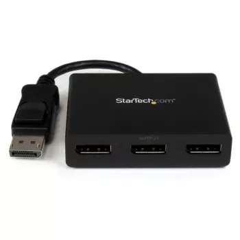 StarTech.com 3-poorts multi-monitor-adapter - DisplayPort 1.2 MST-hub naar dual 4K 30 Hz & 1x 1080p - videosplitter voor uitgebreide bureaubladmodus alleen op Windows-pc's - DP naar 3x DP-monitoren