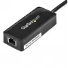 StarTech.com USB 3.0 naar Gigabit Ethernet adapter NIC met USB-poort – zwart