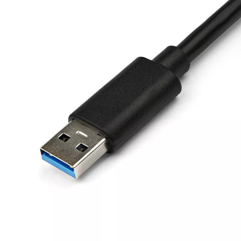 StarTech.com USB 3.0 naar Gigabit Ethernet adapter NIC met USB-poort – zwart