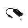StarTech.com USB 3.0 naar Gigabit Ethernet adapter NIC met USB-poort – zwart