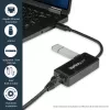StarTech.com USB 3.0 naar Gigabit Ethernet adapter NIC met USB-poort – zwart