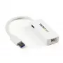 StarTech.com USB 3.0 naar Gigabit Ethernet adapter NIC met USB-poort – wit