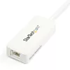 StarTech.com USB 3.0 naar Gigabit Ethernet adapter NIC met USB-poort – wit