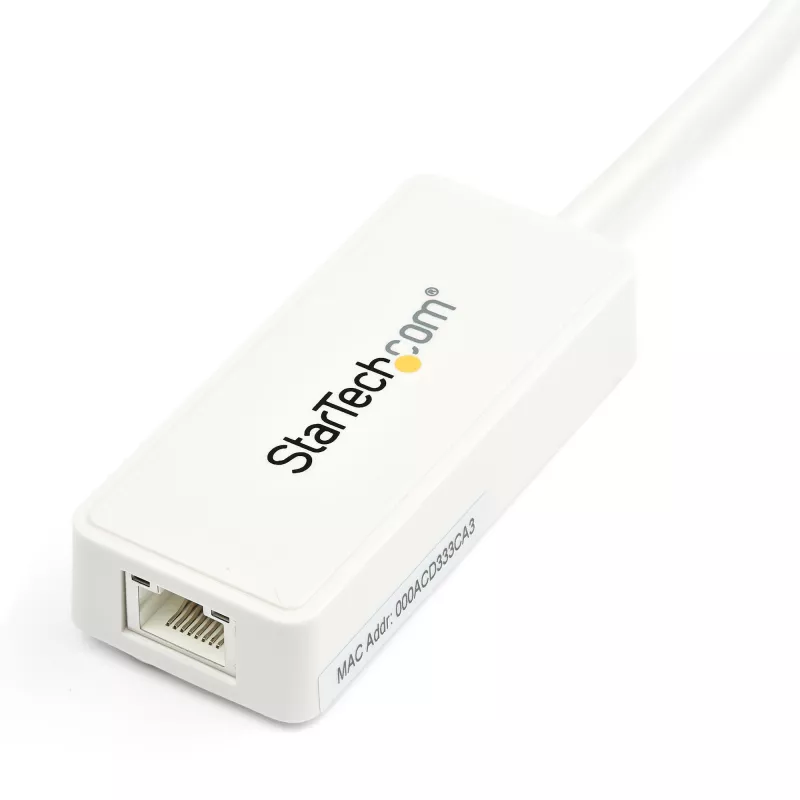 StarTech.com USB 3.0 naar Gigabit Ethernet adapter NIC met USB-poort – wit