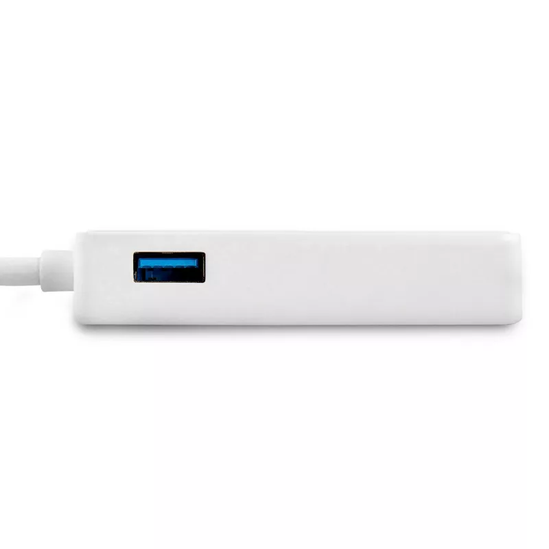 StarTech.com USB 3.0 naar Gigabit Ethernet adapter NIC met USB-poort – wit