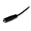 StarTech.com 2m slanke 3,5mm stereo-verleng-audiokabel - M/F