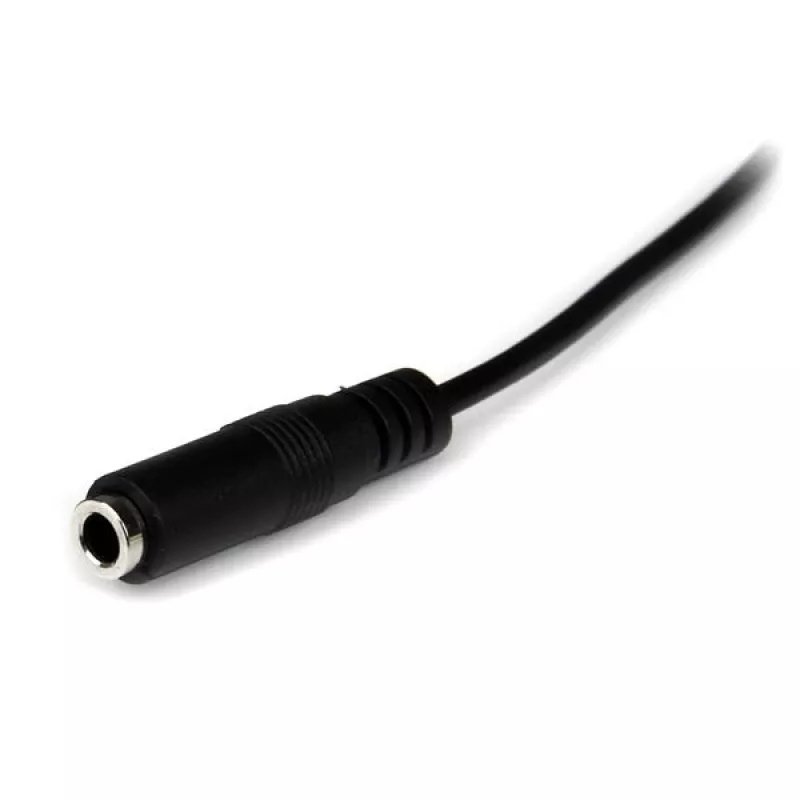StarTech.com 2m slanke 3,5mm stereo-verleng-audiokabel - M/F