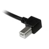 StarTech.com 1m USB 2.0 A naar links haakse B-kabel - M/M