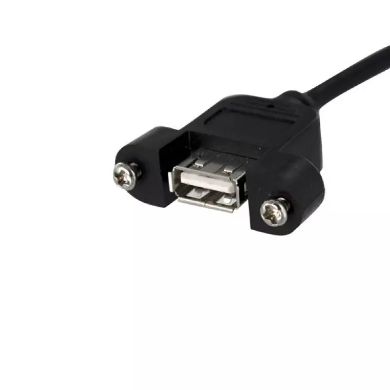 StarTech.com 3 ft panel-mount USB-kabel - USB A naar moederbord-header-kabel F/F