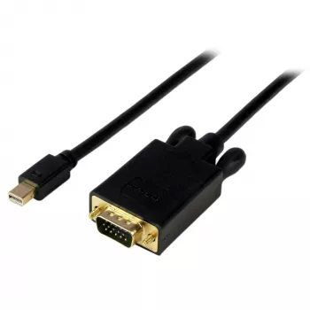 StarTech.com 1,83 m Mini-DisplayPort-naar-VGA-kabel – actieve Mini-DP-naar-VGA-adapter – 1080p video – mDP 1.2 of Thunderbolt 1/2 Mac/PC naar VGA-scherm/display – converterkabel