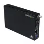 StarTech.com Gigabit Ethernet glasvezel media converter met open SFP-slot