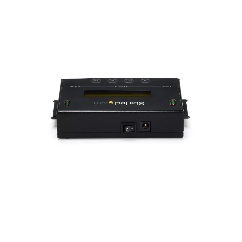 StarTech.com 1:1 standalone harddisk-duplicator & -wisser, SATA HDD/SSD disk-kloon & -wisser, LCD-display, TAA-conform, besturingssysteemonafhankelijk