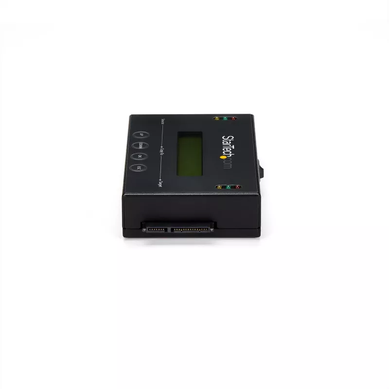 StarTech.com 1:1 standalone harddisk-duplicator & -wisser, SATA HDD/SSD disk-kloon & -wisser, LCD-display, TAA-conform, besturingssysteemonafhankelijk