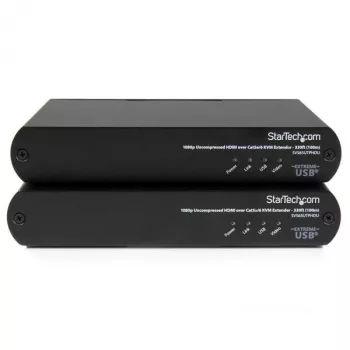 StarTech.com USB HDMI over Cat 5e / Cat 6 KVM-console-extender met ongecomprimeerde 1080p-video – 100 m