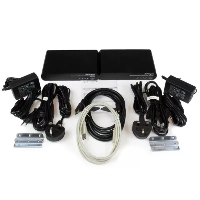 StarTech.com USB HDMI over Cat 5e / Cat 6 KVM-console-extender met ongecomprimeerde 1080p-video – 100 m