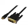 StarTech.com 2 m Mini-HDMI-naar-DVI-kabel – DVI-D-naar-HDMI-kabel (1920x1200p) – 19-polige HDMI Mini stekker naar DVI-D stekker – digitale monitor-kabel adapter M/M – Mini-HDMI-naar-DVI-adapter