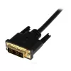 StarTech.com 2 m Micro-HDMI-naar-DVI-kabel – Micro-HDMI-naar-DVI-adapterkabel – video-interfacekabel Micro-HDMI type D naar DVI-D Single Link monitor/display/projector – duurzaam