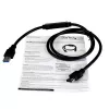 StarTech.com USB 3.0 naar eSATA HDD / SSD / ODD adapterkabel – 0,9 m eSATA-harddisk-naar-USB-3.0-adapterkabel – SATA 6 Gbit/s