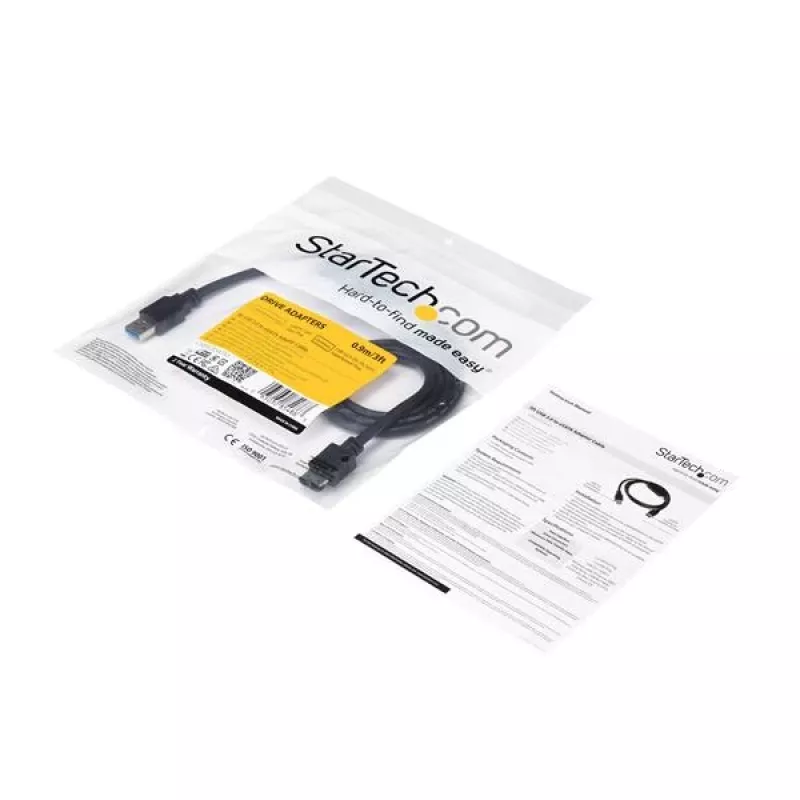 StarTech.com USB 3.0 naar eSATA HDD / SSD / ODD adapterkabel – 0,9 m eSATA-harddisk-naar-USB-3.0-adapterkabel – SATA 6 Gbit/s