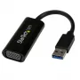 StarTech.com USB 3.0 naar VGA adapter, USB naar VGA monitor-converter voor Windows, slank (geen ondersteuning voor macOS/ChromeOS/Linux) - TAA