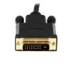 StarTech.com 1 m DisplayPort-naar-DVI-kabel – 1080p-video – actieve DisplayPort-naar-DVI-adapterkabel – DisplayPort-naar-DVI-D-kabelconverter Single Link – DP 1.2 naar DVI-monitorkabel