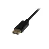 StarTech.com 1 m DisplayPort-naar-DVI-kabel – 1080p-video – actieve DisplayPort-naar-DVI-adapterkabel – DisplayPort-naar-DVI-D-kabelconverter Single Link – DP 1.2 naar DVI-monitorkabel